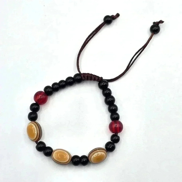 Multi Color Bead String Fashion Boho Retro Jewelry Bracelet B01 - Picture 1 of 2